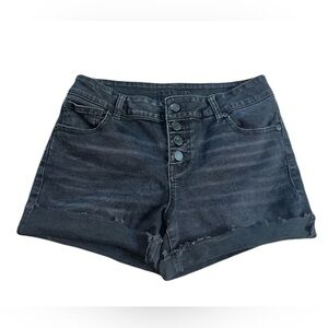 Maurices Dark Denim Jean Shorts